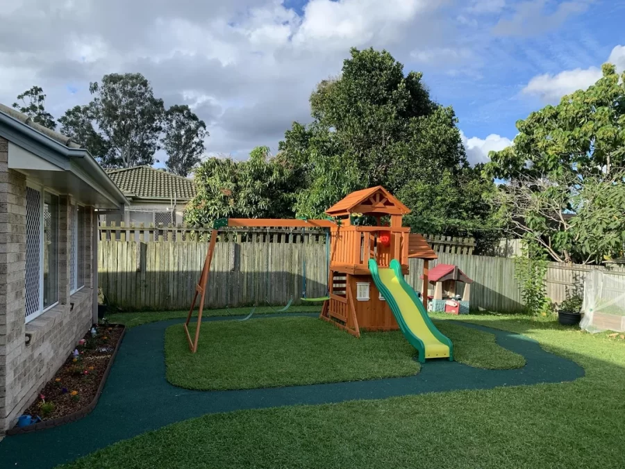 Backyard Bike Track for the Kids