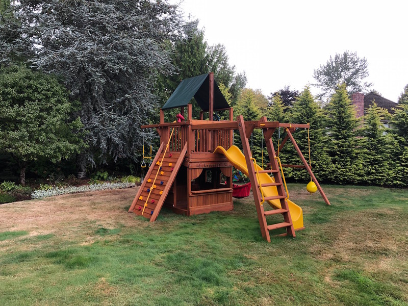 Rainbow Club Pkg III with Lower Playhouse - Kidsland 2
